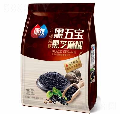 康友沖飲品黑五寶黑芝麻糊1.018千克