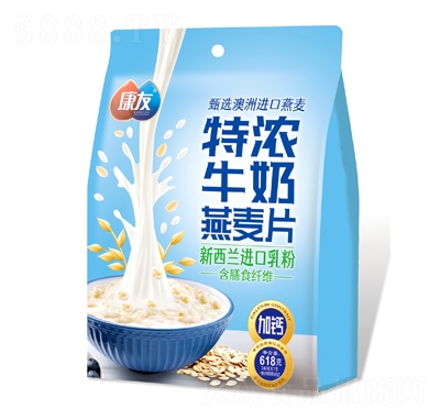 康友特濃牛奶燕麥片618g