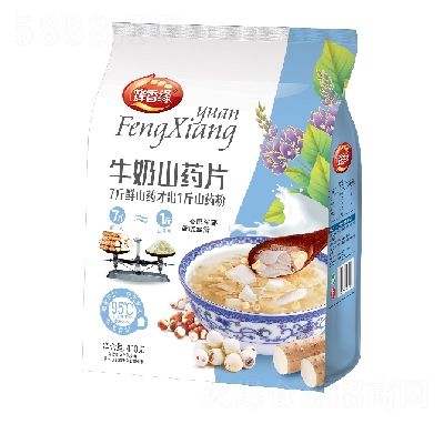 蜂香緣牛奶山藥片480克