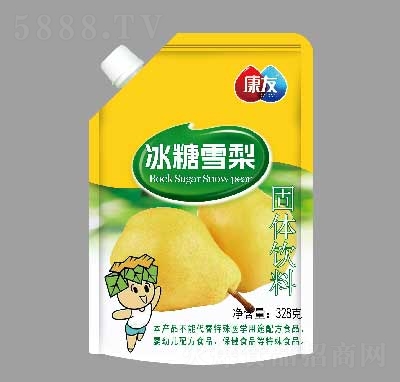 康友固體飲料冰糖雪梨328克