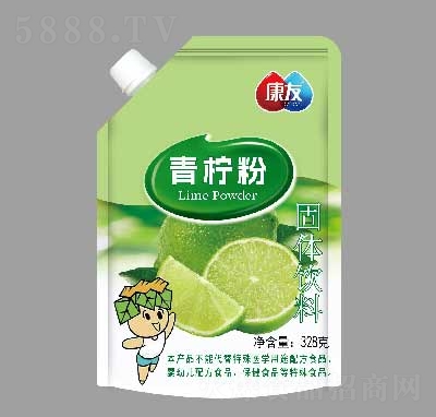 康友固體飲料青檸粉328克