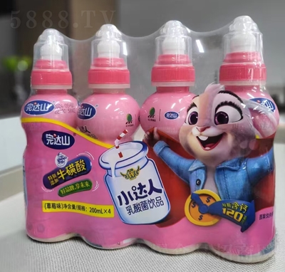 ���_(d��)ɽС�_(d��)��������Ʒ��ݮζ200mlX4