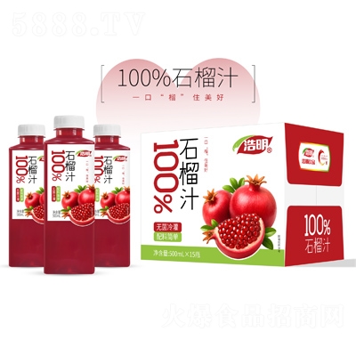����100%ʯ��֭500ml��15
